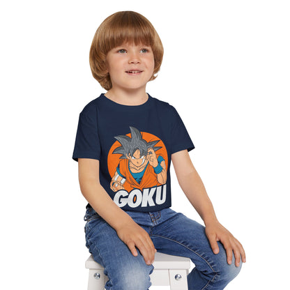 Goku Graphic Toddler T-Shirt – Dragon Ball Fun for Young Fans - CreativeRino