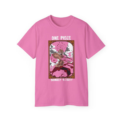 One Piece Monkey D. Luffy Tee - Unisex Ultra Cotton T-shirt for Anime Fans - CreativeRino