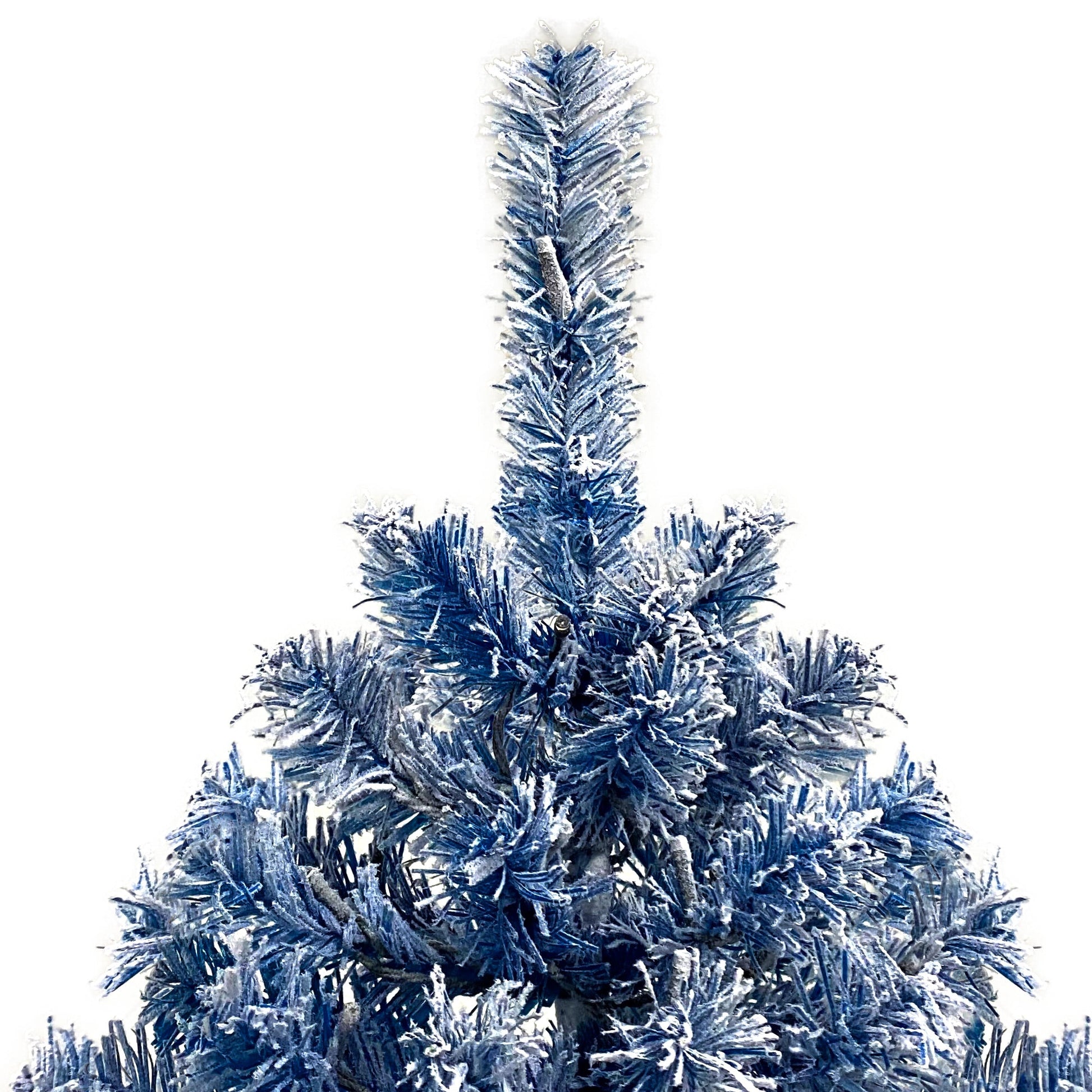 6FT Pre-Lit Snow Flocked Artificial Fir Christmas Tree Decor | Hinged, 750 Tips eprolo