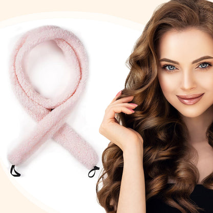 Luxurious Satin Heatless Hair Curler | Damage-Free Overnight Soft Waves Ribbon | DIY Sleep-In Hair Styling Tool for All Hair Types CreativeRino