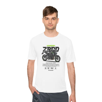 Kawasaki Z900 Unisex Moisture-Wicking Tee - Perfect T-shirt for Motorcycle Enthusiasts - CreativeRino