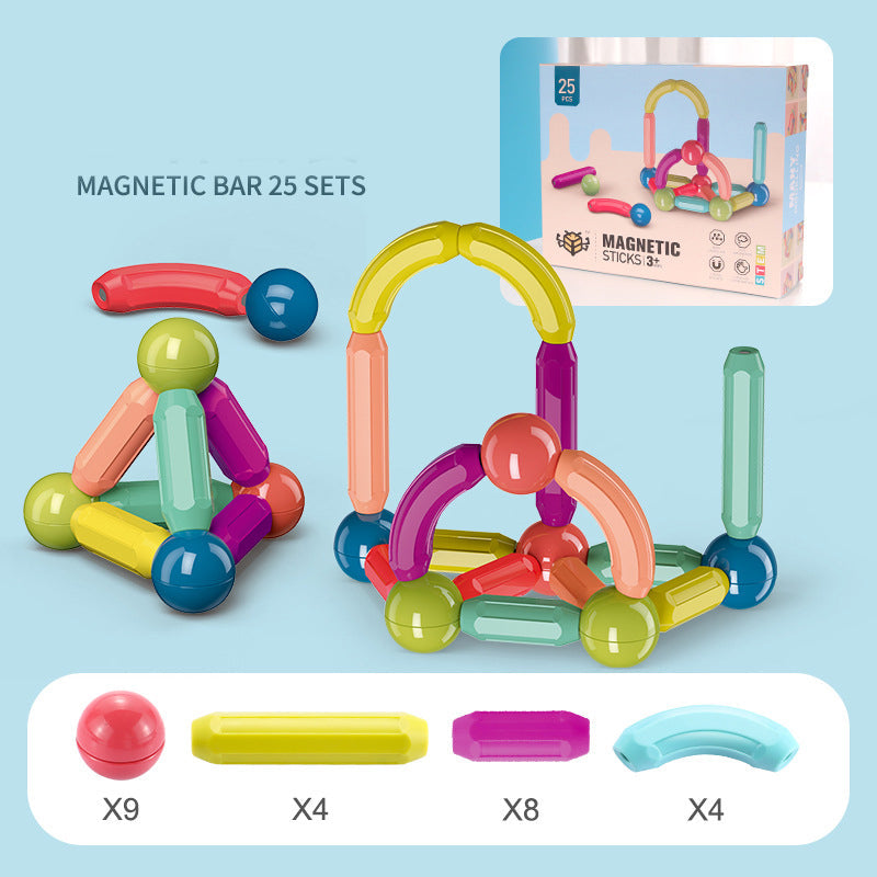 Baby Toys Magnetic Stick Building Blocks Game CreativeRino