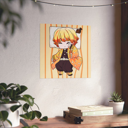 Charming Anime Character Poster - Demon Slayer Wall Art - CreativeRino
