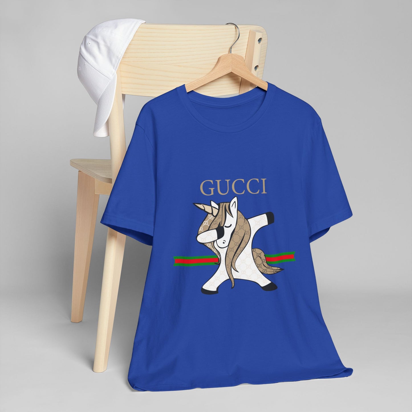 Gucci Unicorn Unisex Jersey T-Shirt - Stylish Fashion Tee for Unicorn Lovers - CreativeRino