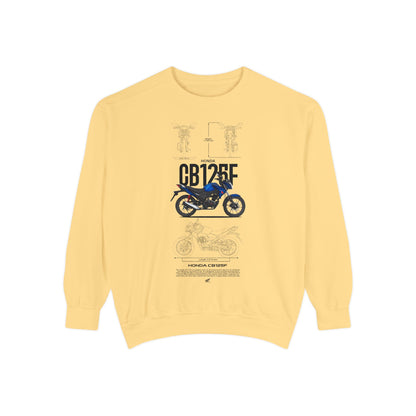Honda CB125F Motorcycle Design Sweatshirt - CreativeRino