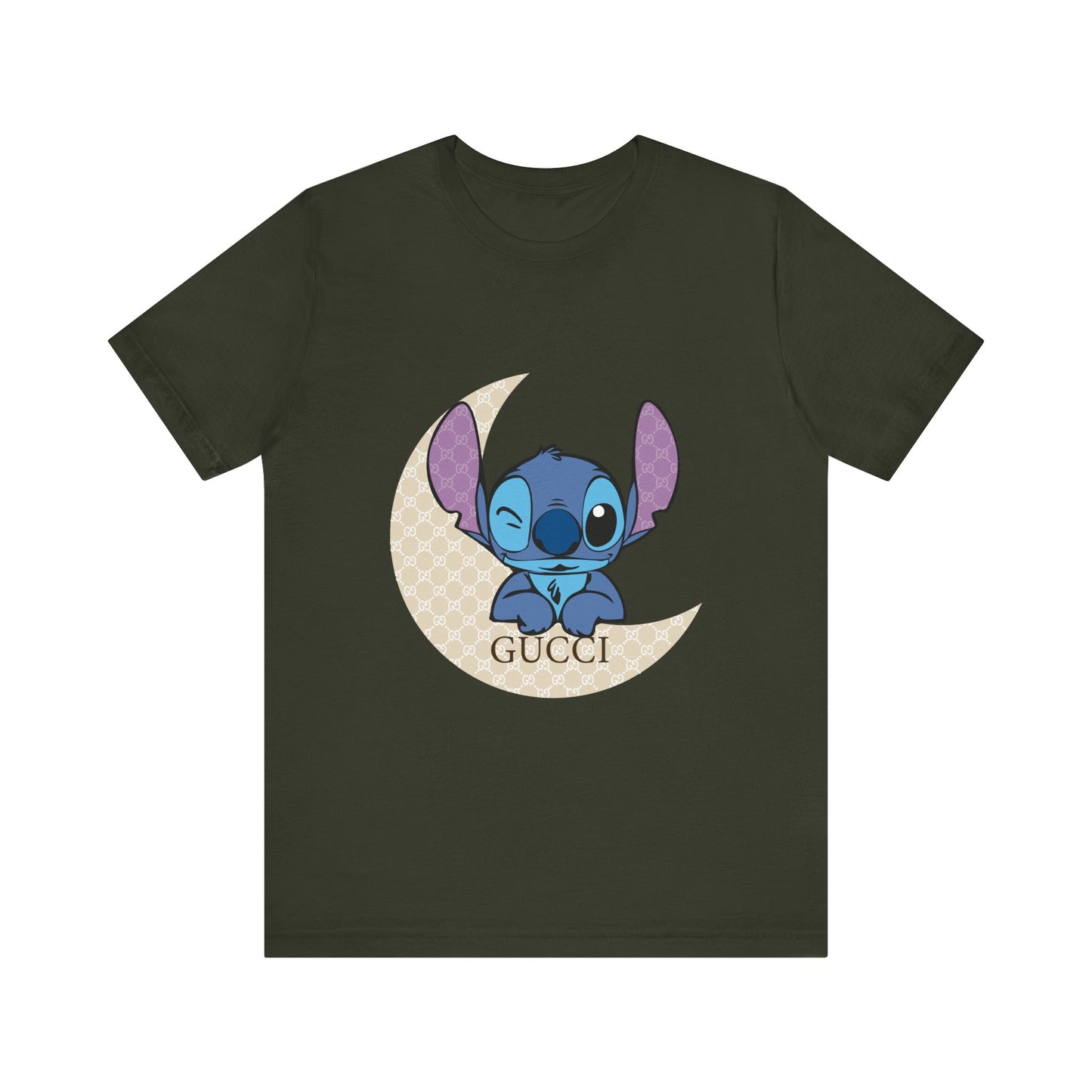 Stitch Gucci Unisex Jersey Short Sleeve Tee - CreativeRino