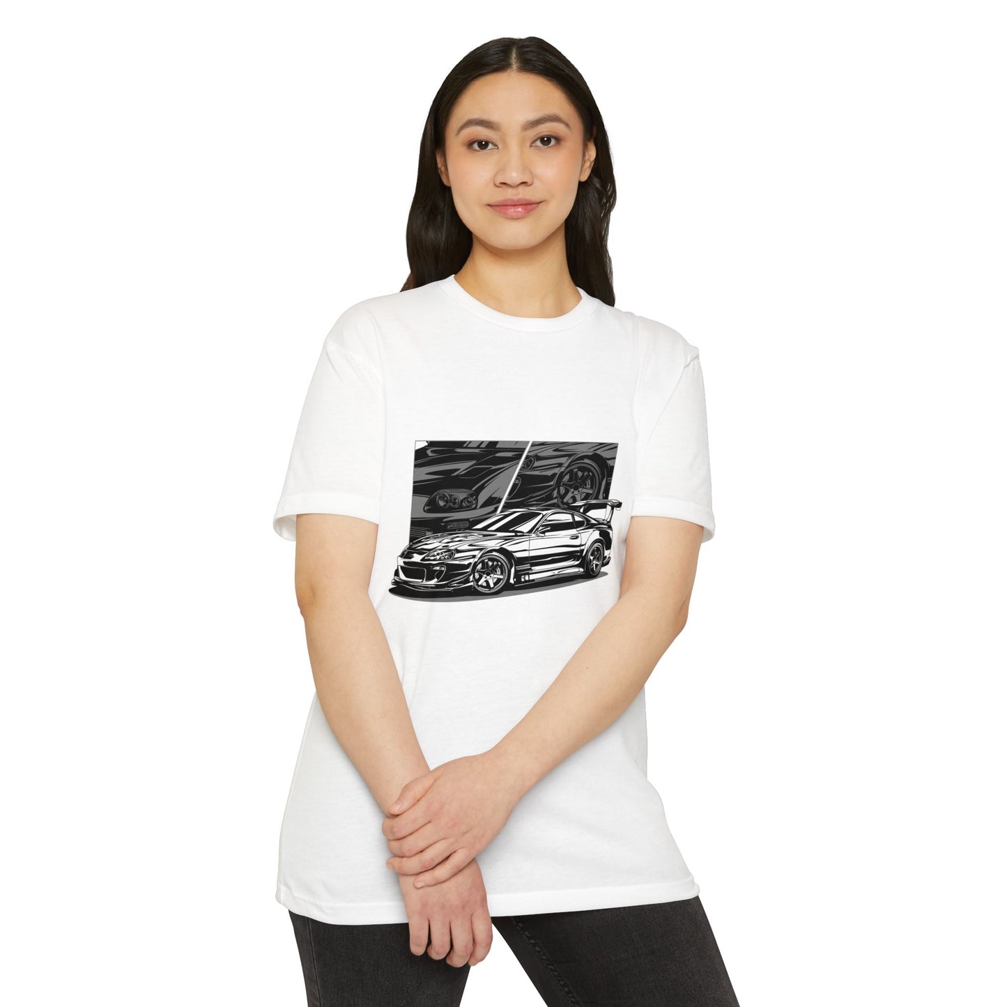 Sports Racing Car Graphic Unisex T-Shirt - Perfect T-shirt for Auto Enthusiasts - CreativeRino