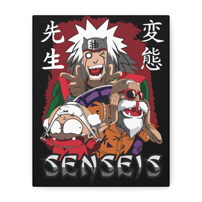 Anime Art Canvas - Senseis Wall Decor, Perfect for Naruto Fans and Collectors - CreativeRino