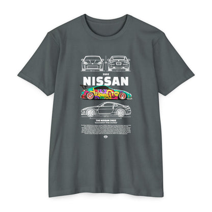 Vintage Nissan 350Z Unisex T-Shirt | Automotive Racing Graphic Tee - CreativeRino