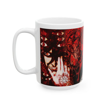 Hellsing Gothic Fantasy Ceramic Mug - Perfect for Coffee Lovers and Collectors - CreativeRino