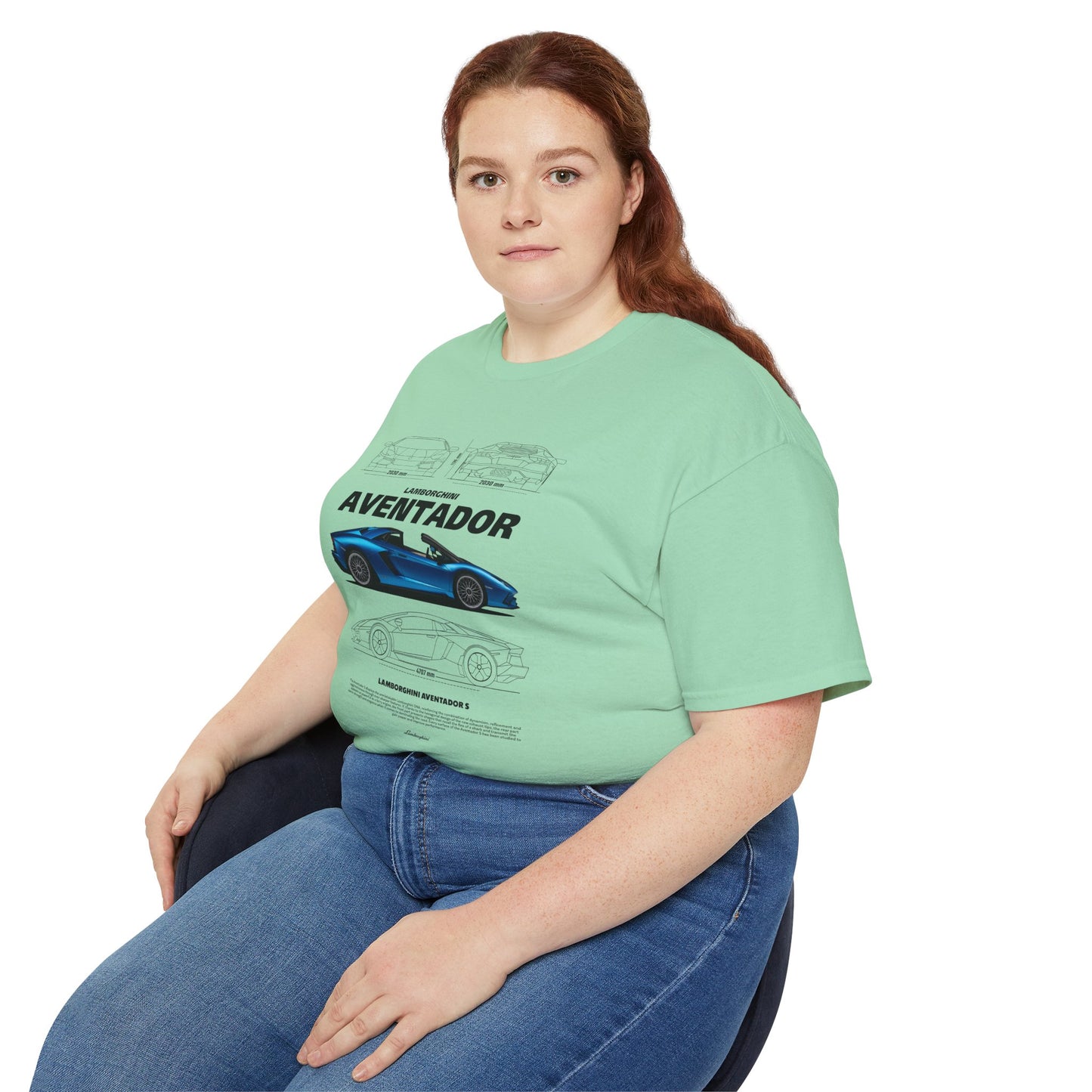 Aventador Sports Car Unisex Ultra Cotton Tee | Car T-shirt - CreativeRino