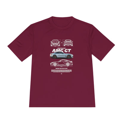 AMG GT Unisex Moisture Wicking Tee | Car T-Shirt - CreativeRino
