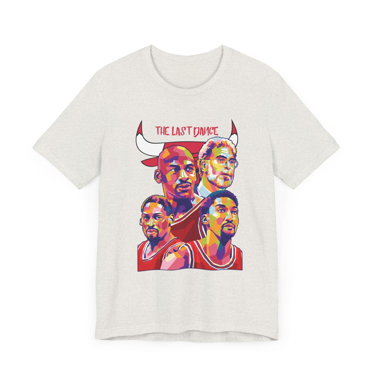 Unisex chicago bulls Jersey Short Sleeve Tee Basketball T-shirt - CreativeRino