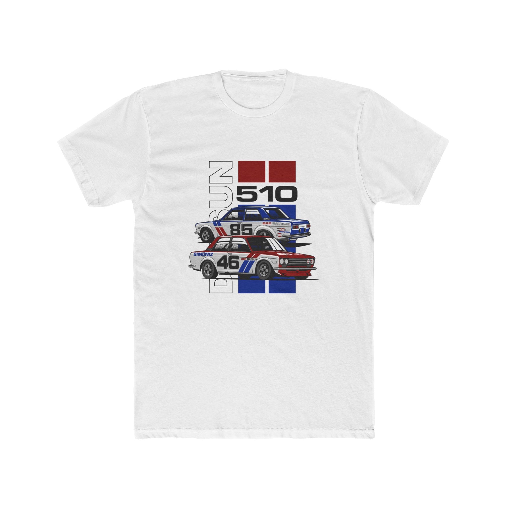Retro Car Graphic Unisex Cotton Crew Tee - Perfect T-shirt for Auto Enthusiasts - CreativeRino