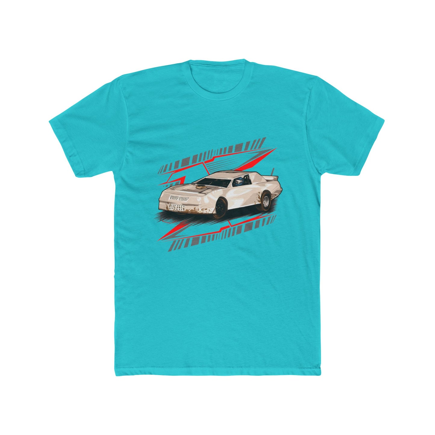 Retro Race Car Unisex Cotton Crew Tee - CreativeRino