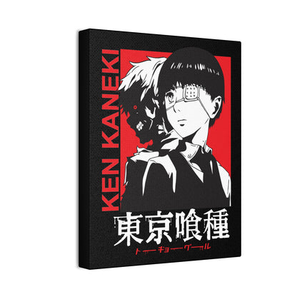 Anime Canvas Wall Art - Ken Kaneki from Tokyo Ghoul - CreativeRino