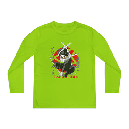 My Hero Academia Youth Long Sleeve Tee - Eraser Head Anime T-shirt Design - CreativeRino