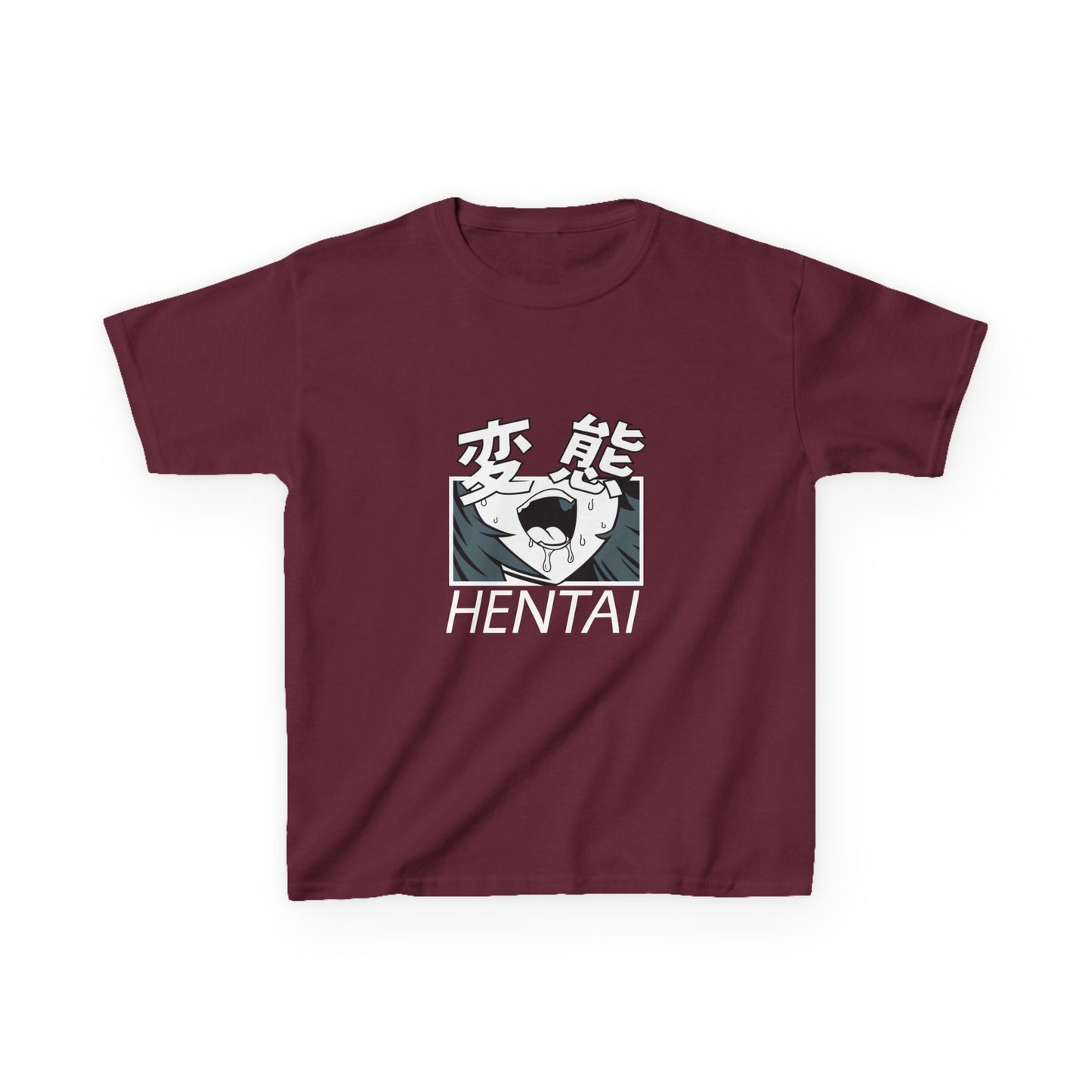 Hentai Kids Cotton Tee - Cool Graphic Design T-shirt for Boys and Girls - CreativeRino