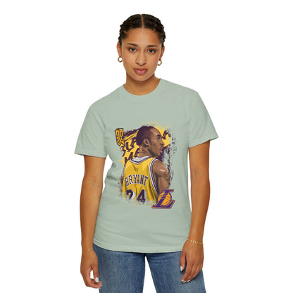 Kobe Bryant Tribute Unisex Garment-Dyed T-shirt Basketball Tee - CreativeRino
