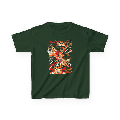Kids Anime Graphic Tee - Dragon Ball T-shirt Design for Young Fans - CreativeRino