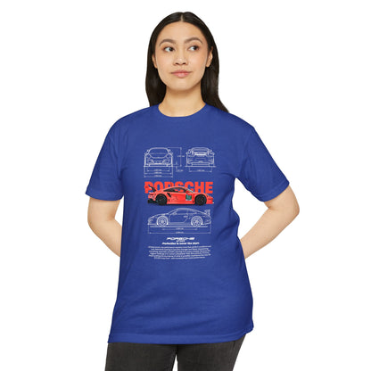 Porsche Gt3rs Vintage Graphic Unisex T-Shirt | Perfect Gift for Car Enthusiasts - CreativeRino