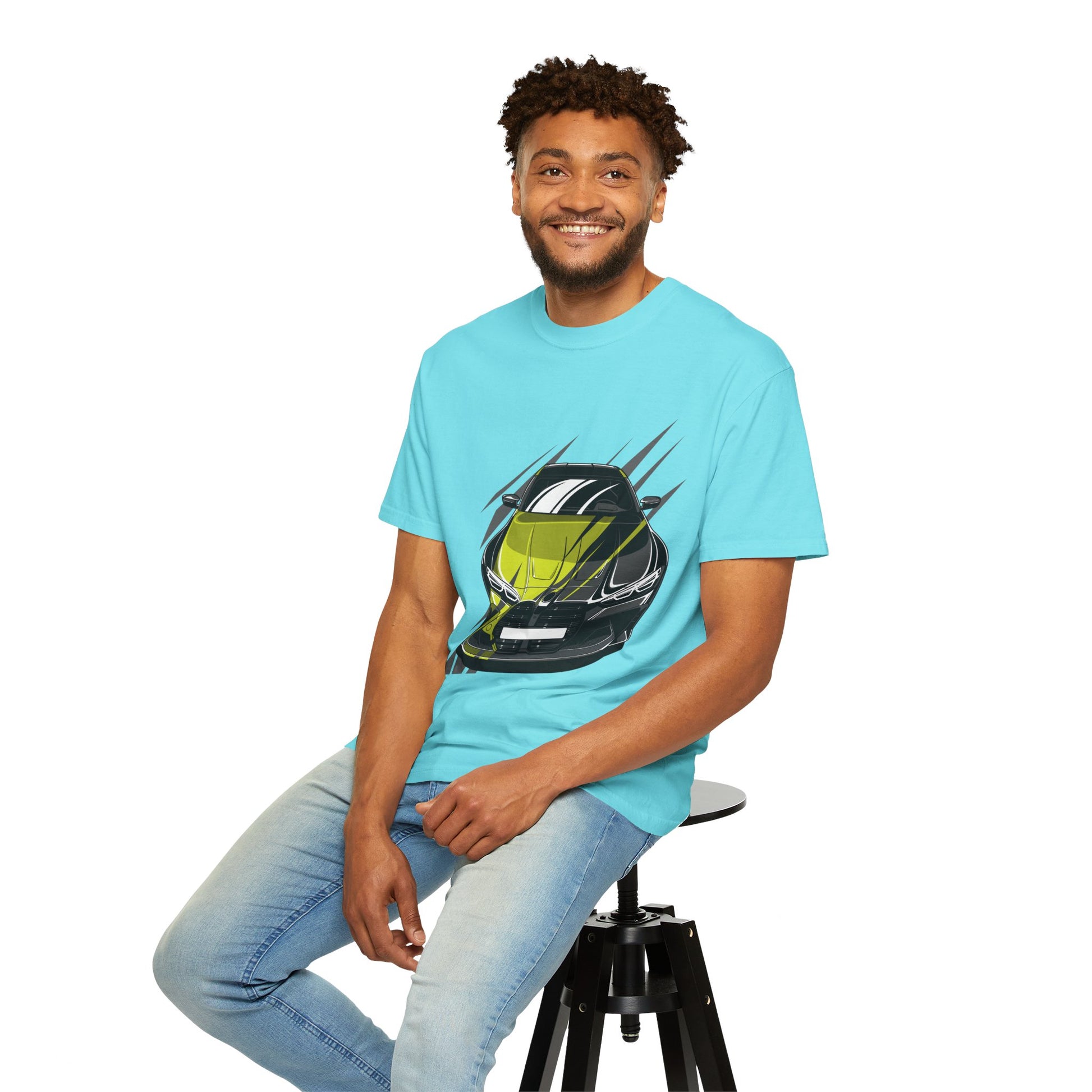 Stylish Unisex Car Graphic T-shirt - Perfect Tee for Auto Enthusiasts - CreativeRino