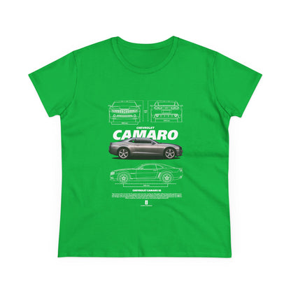 Chevrolet Camaro Women's Tee - Classic Car T-shirt - CreativeRino