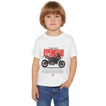 Ducati Hypermotard 950 Toddler T-Shirt - Cool Motorcycle Gear for Kids - CreativeRino