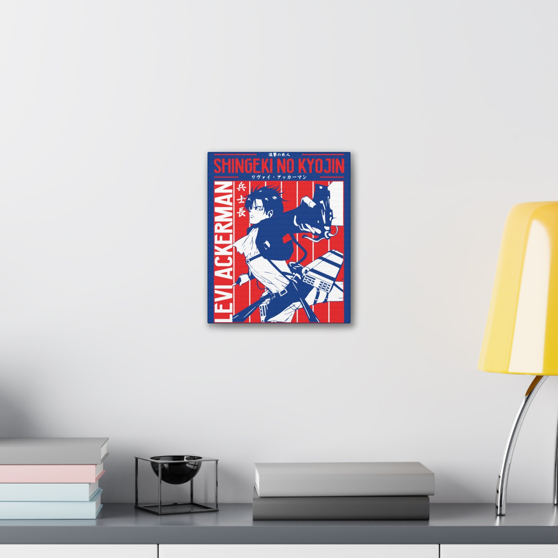 Anime Art Canvas Print - Attack on Titan Inspired - CreativeRino