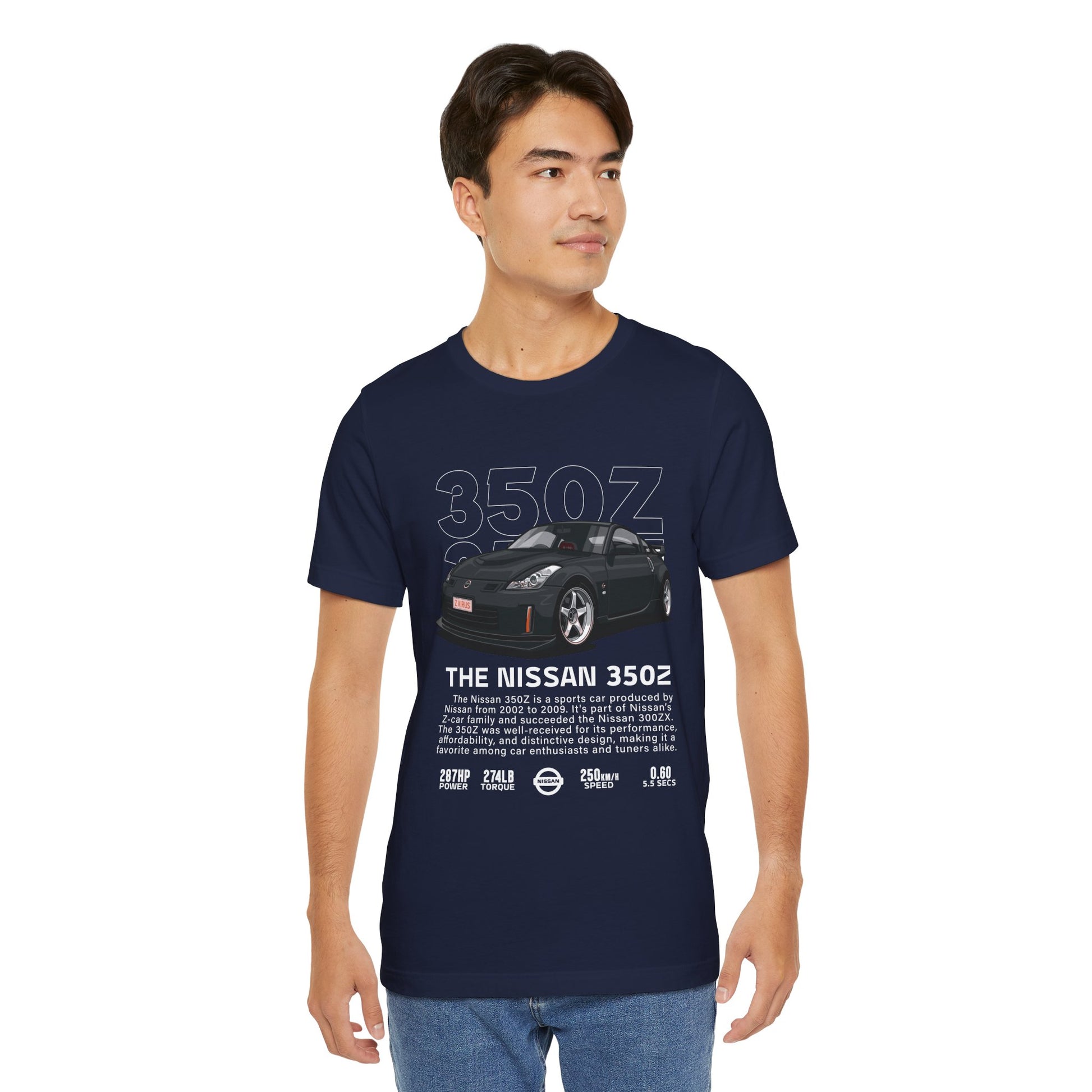 Nissan 350Z Unisex Tee – Perfect for Car Enthusiasts and Motoring Events - CreativeRino