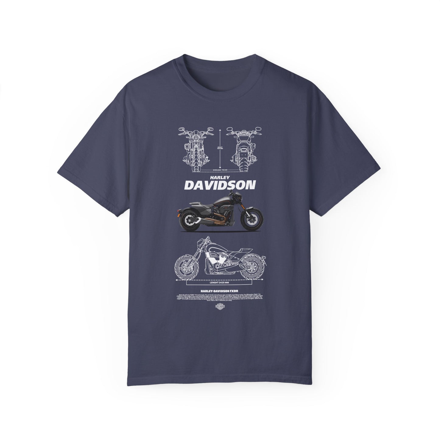 Harley Davidson Vintage Motorcycle Unisex T-Shirt - CreativeRino