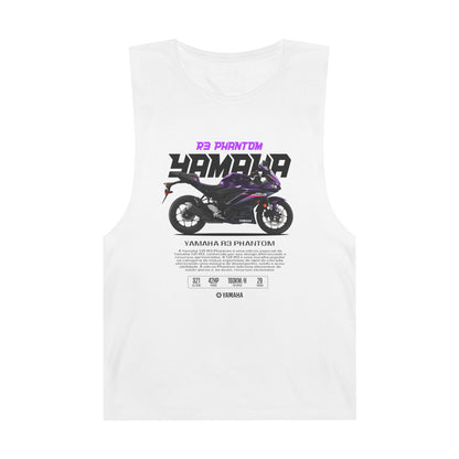 Yamaha R3 Phantom Unisex Tank Top - Stylish Motorcycle Apparel - CreativeRino