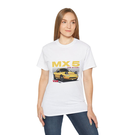 Mazda MX-5 Unisex Ultra Cotton Tee | Car T-shirt - CreativeRino