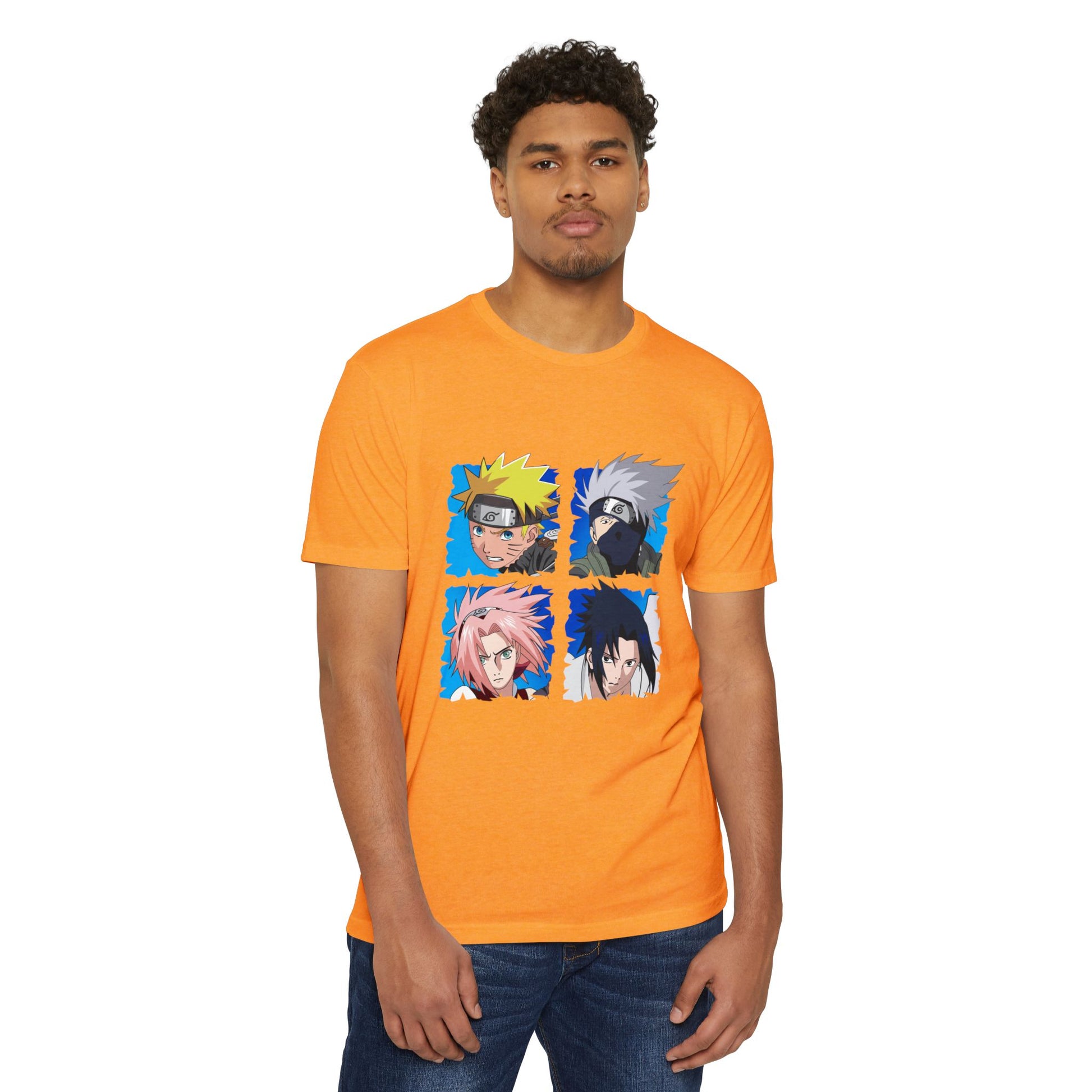 Anime Character Unisex T-shirt - Naruto Inspired Design - CreativeRino