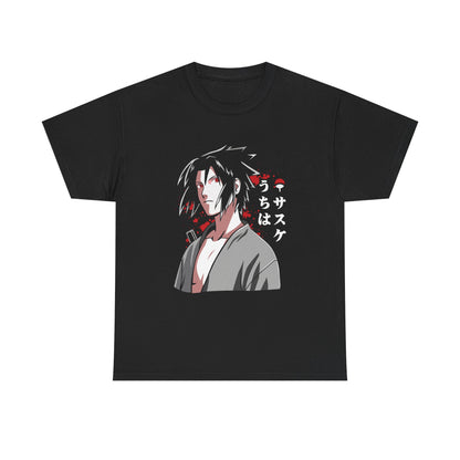 Naruto Inspired Unisex Heavy Cotton Tee - Anime T-shirt Design - CreativeRino