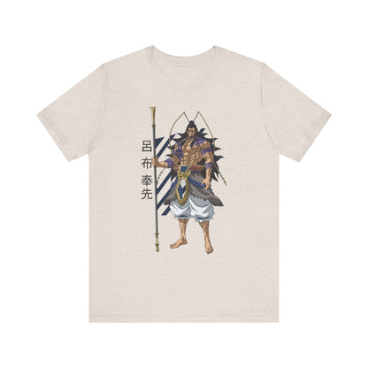 Anime Unisex Jersey Tee - Record of Ragnarok Mythical Warrior Graphic T-shirt - CreativeRino