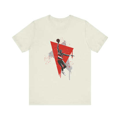 Unisex Clyde Drexler Jersey Short Sleeve Tee Basketball T-shirt - CreativeRino