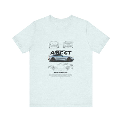 AMG GT Unisex Jersey Short Sleeve Tee - Perfect for Car Enthusiasts - CreativeRino