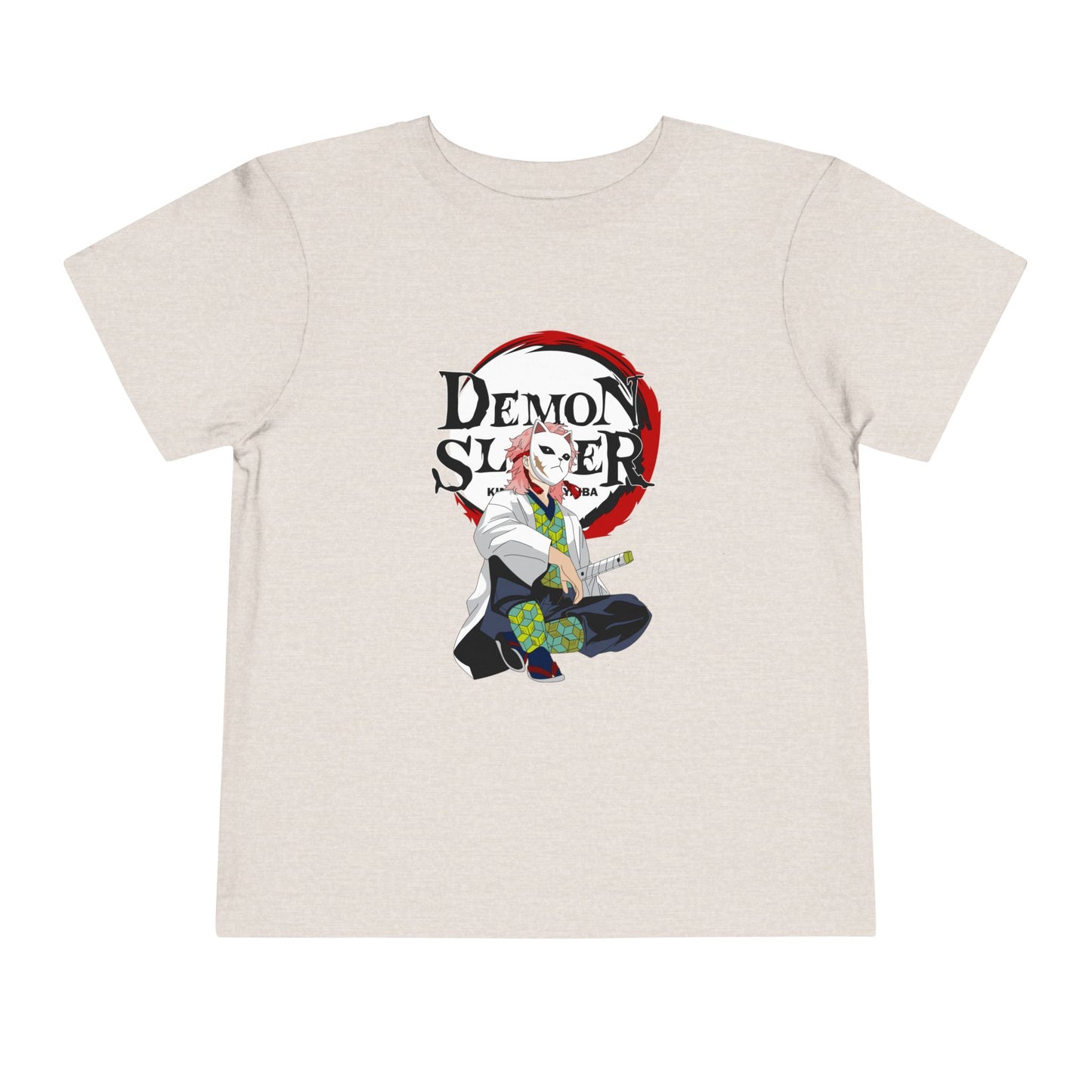 Demon Slayer Toddler Tee - Cute Anime T-shirt for Kids - CreativeRino