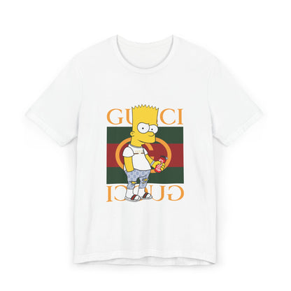 Gucci Bart Simpson Unisex Jersey T-Shirt - CreativeRino