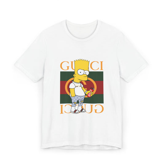 Gucci Bart Simpson Unisex Jersey T-Shirt - CreativeRino