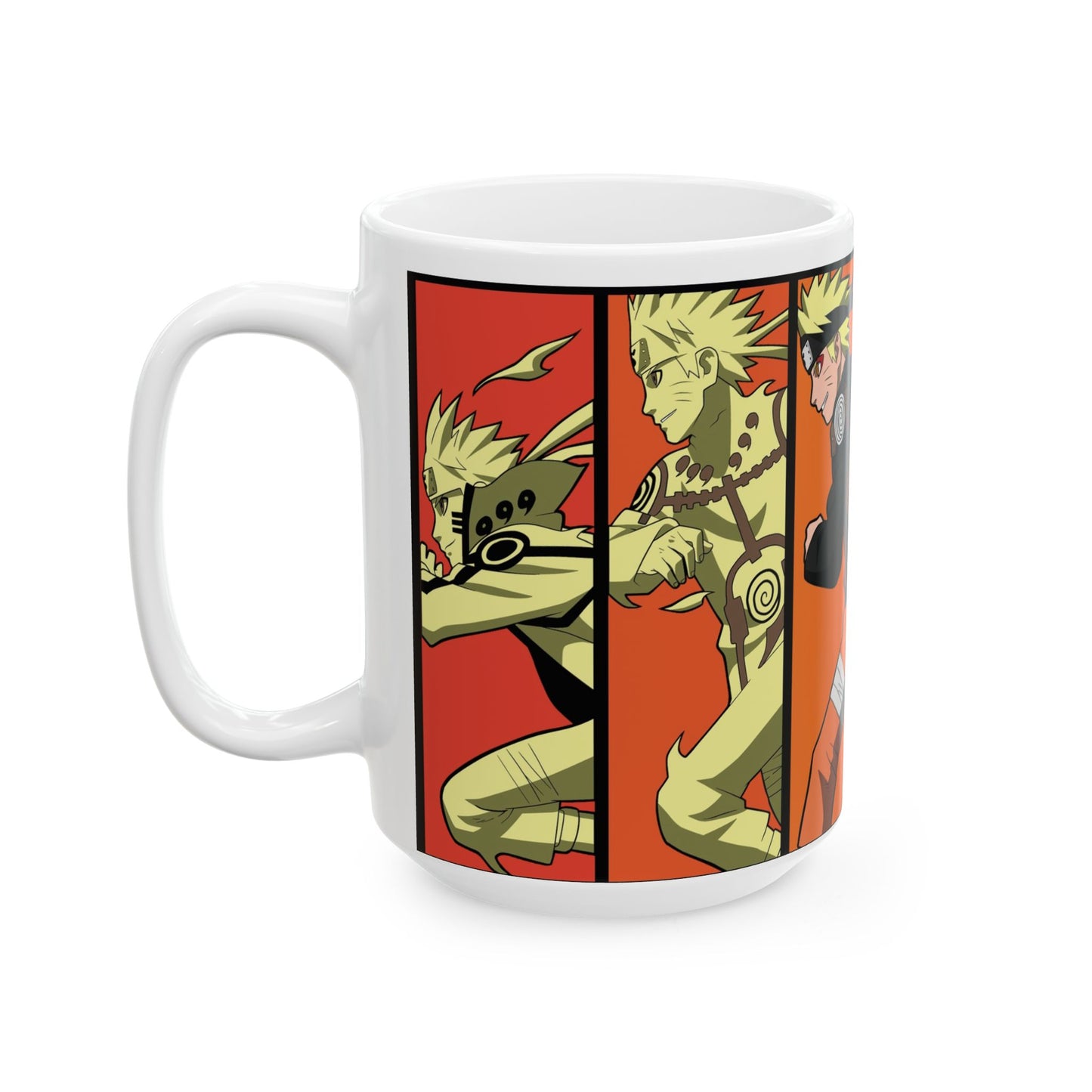 Anime Ninja Ceramic Mug - Perfect for Naruto Fans - CreativeRino