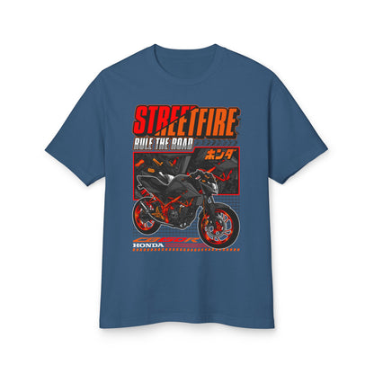 Streetfire Motorcycle Graphic Tee for Riders Motorcycle T-shirt - CreativeRino