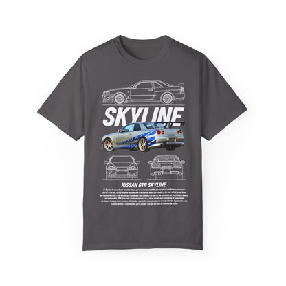 Nissan GTR Skyline Unisex  T-Shirt - Perfect T-shirt for Car Enthusiasts - CreativeRino