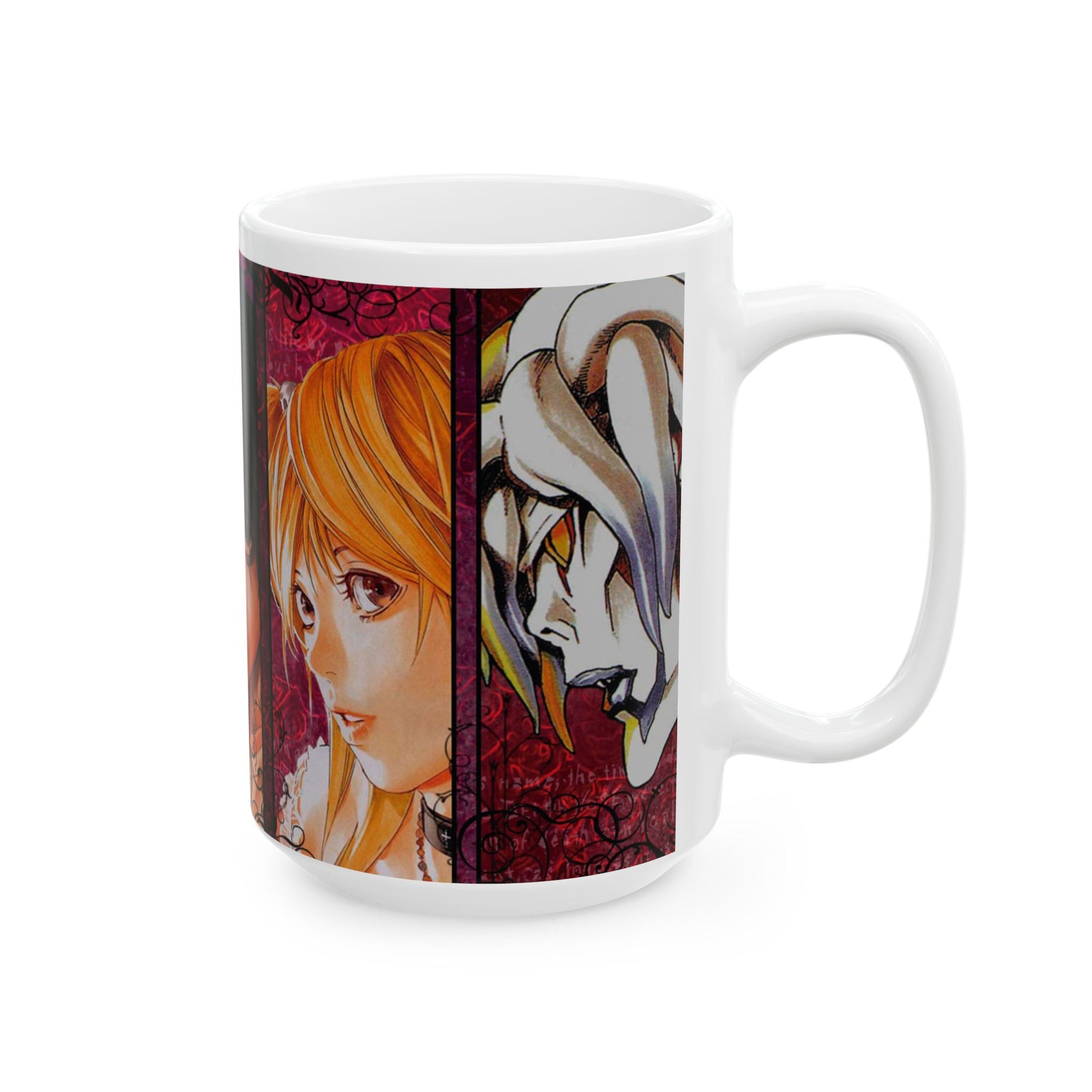 Anime-Inspired Ceramic Mug Death Note Mug Design - CreativeRino
