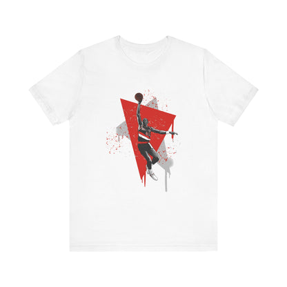 Unisex Clyde Drexler Jersey Short Sleeve Tee Basketball T-shirt - CreativeRino
