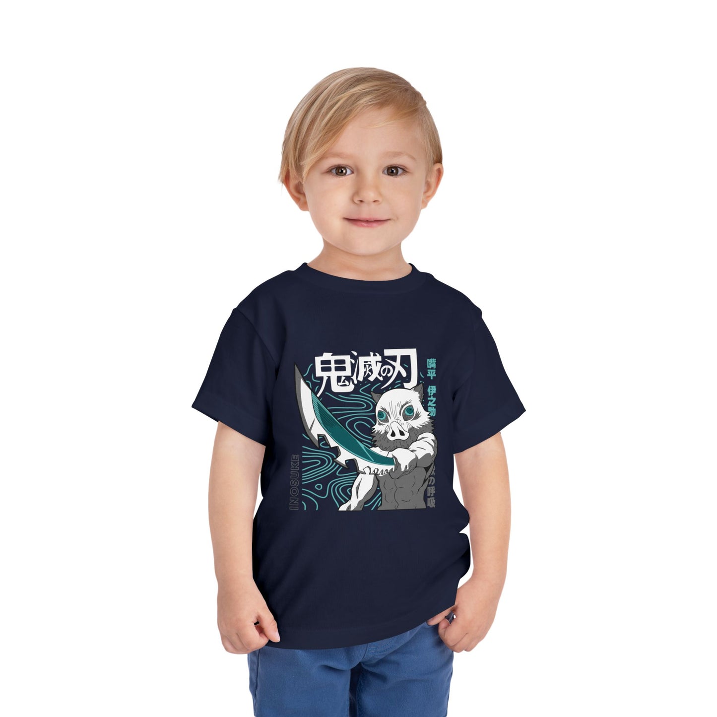 Cool Anime Kid's Graphic Tee – Demon Slayer Inspired Toddler T-shirt - CreativeRino