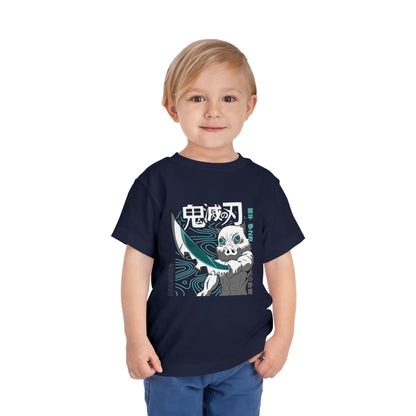 Cool Anime Kid's Graphic Tee – Demon Slayer Inspired Toddler T-shirt - CreativeRino