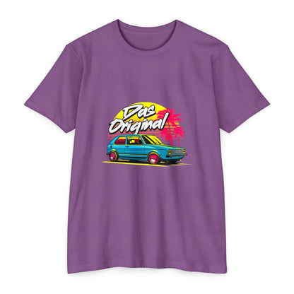 Retro Car Graphic T-Shirt - Das Original - Unisex CVC Jersey - CreativeRino