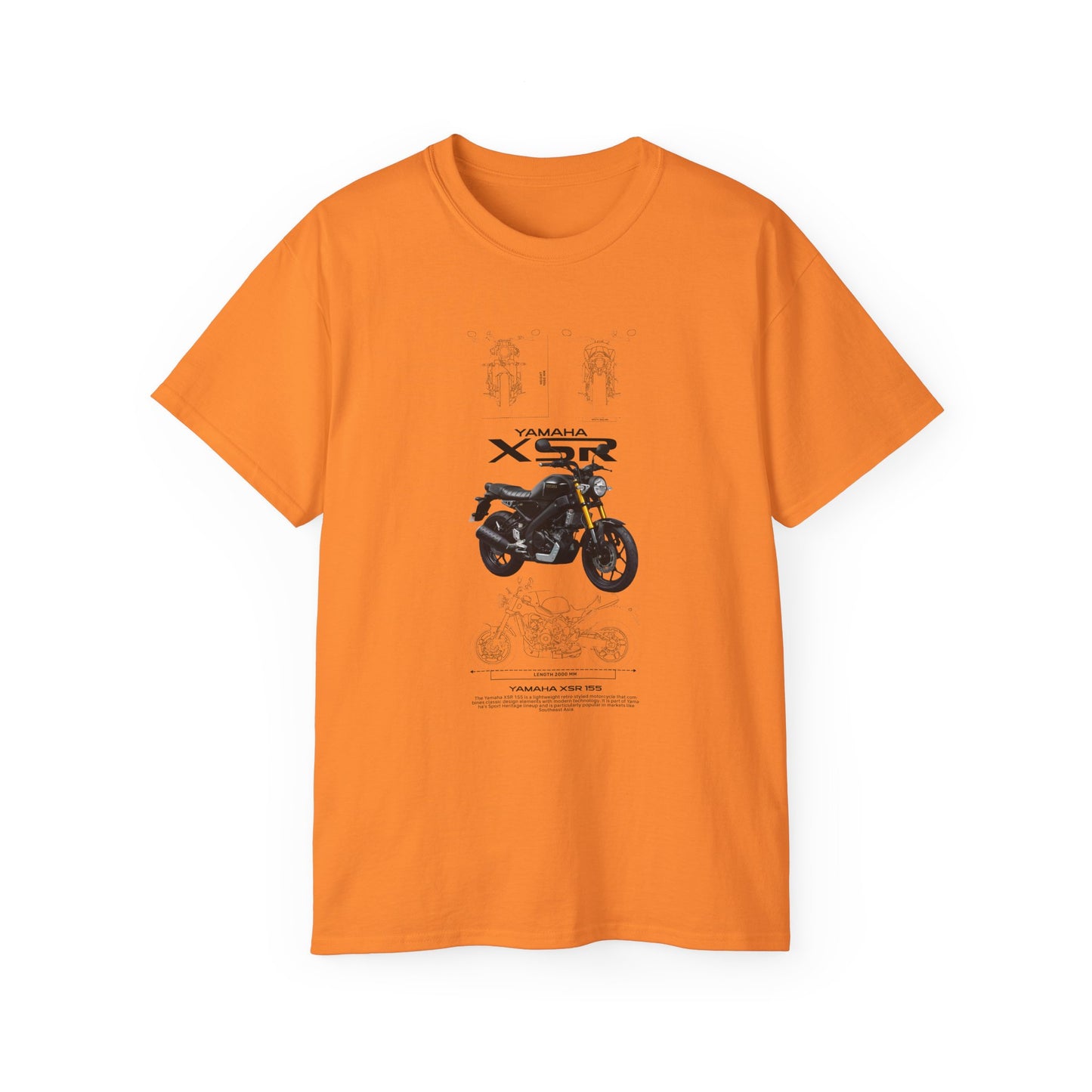 Yamaha XSR Motorcycle Tee - Unisex Ultra Cotton T-Shirt - CreativeRino